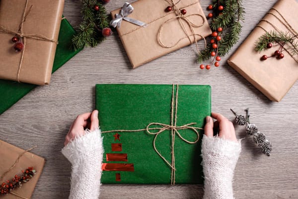 Reduce Christmas waste with sustainable gift wraps