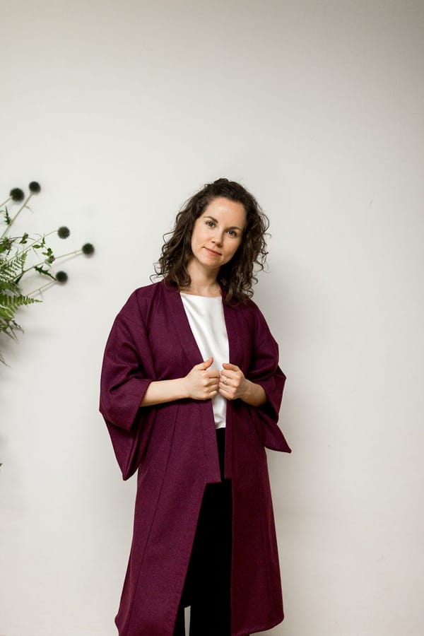 Creating beautiful Kimonos with natural fabrics